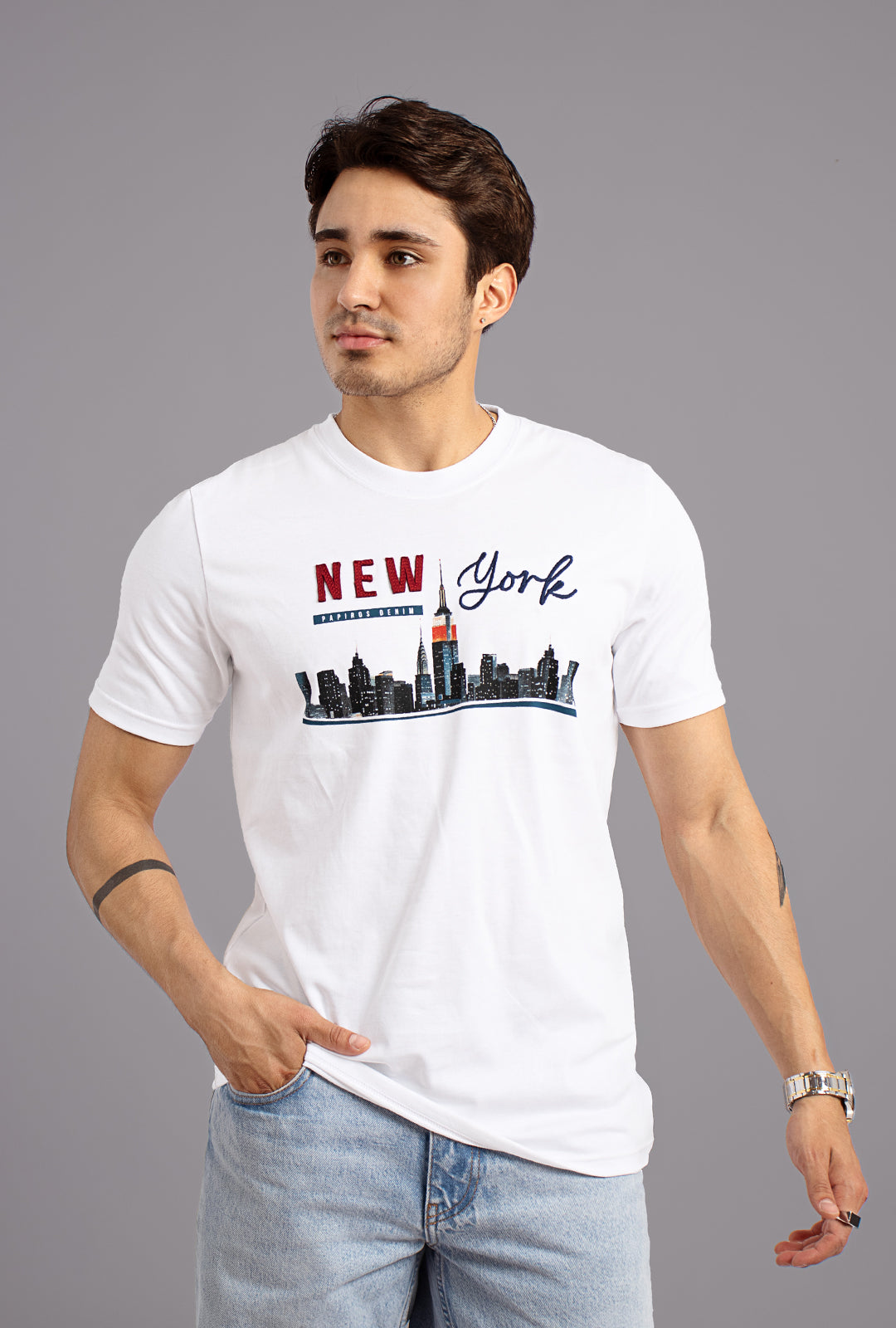 Polo para hombre - New Denim