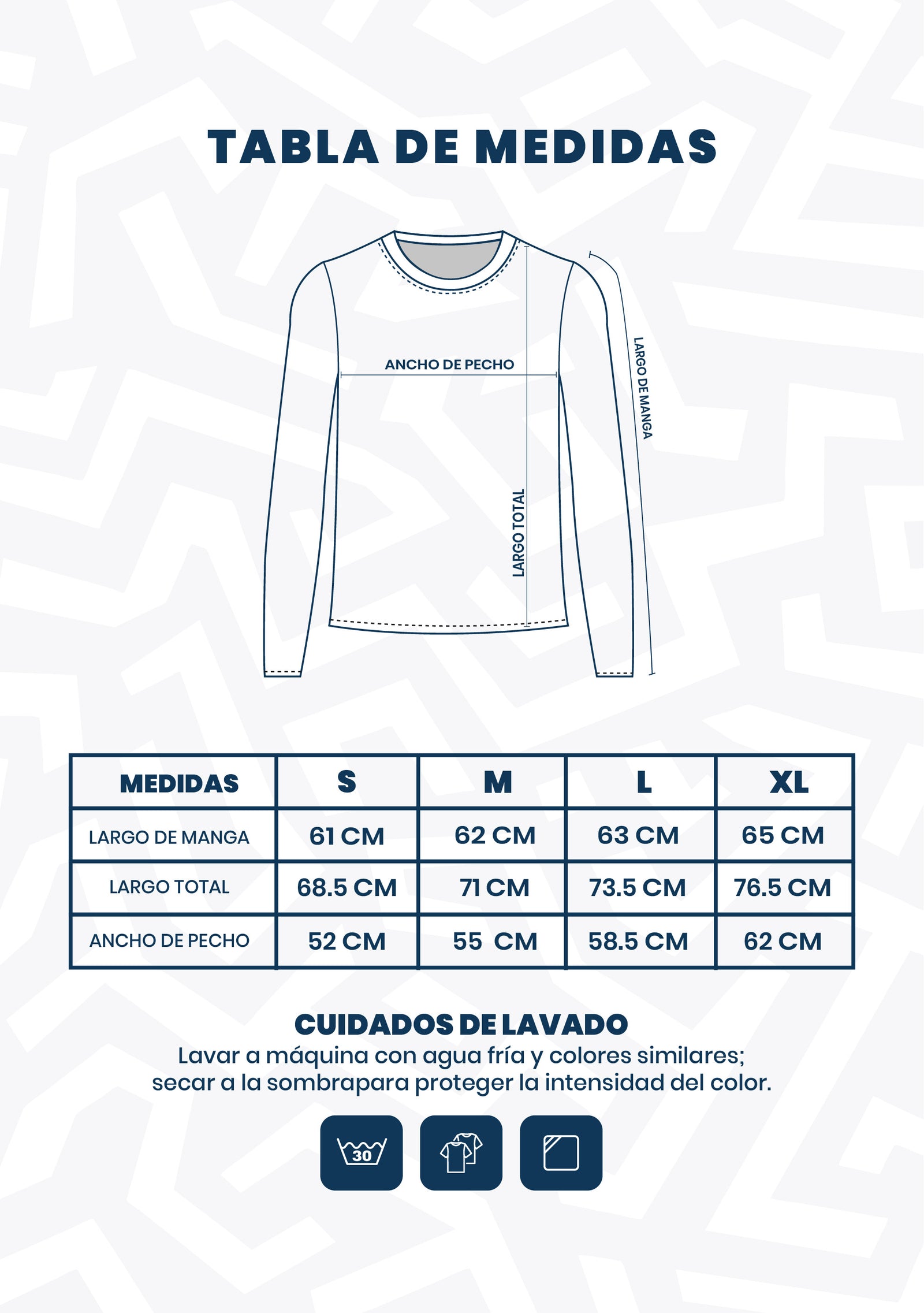 Guía de tallas