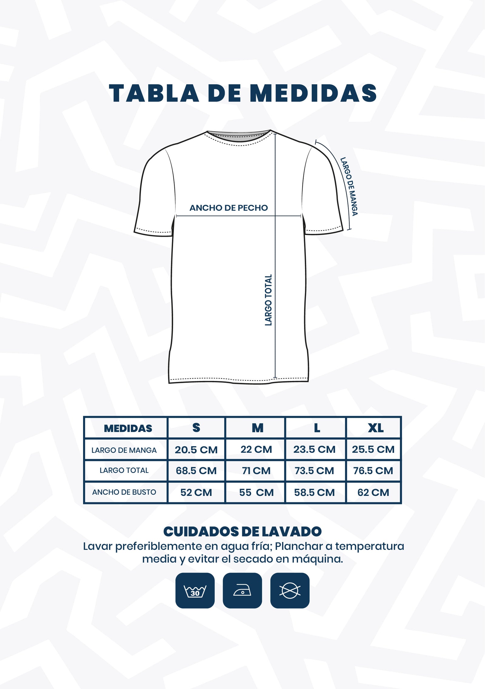 Guía de tallas