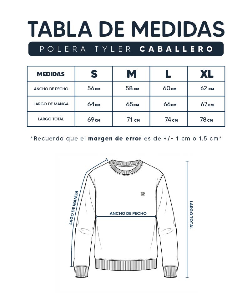 Guía de tallas