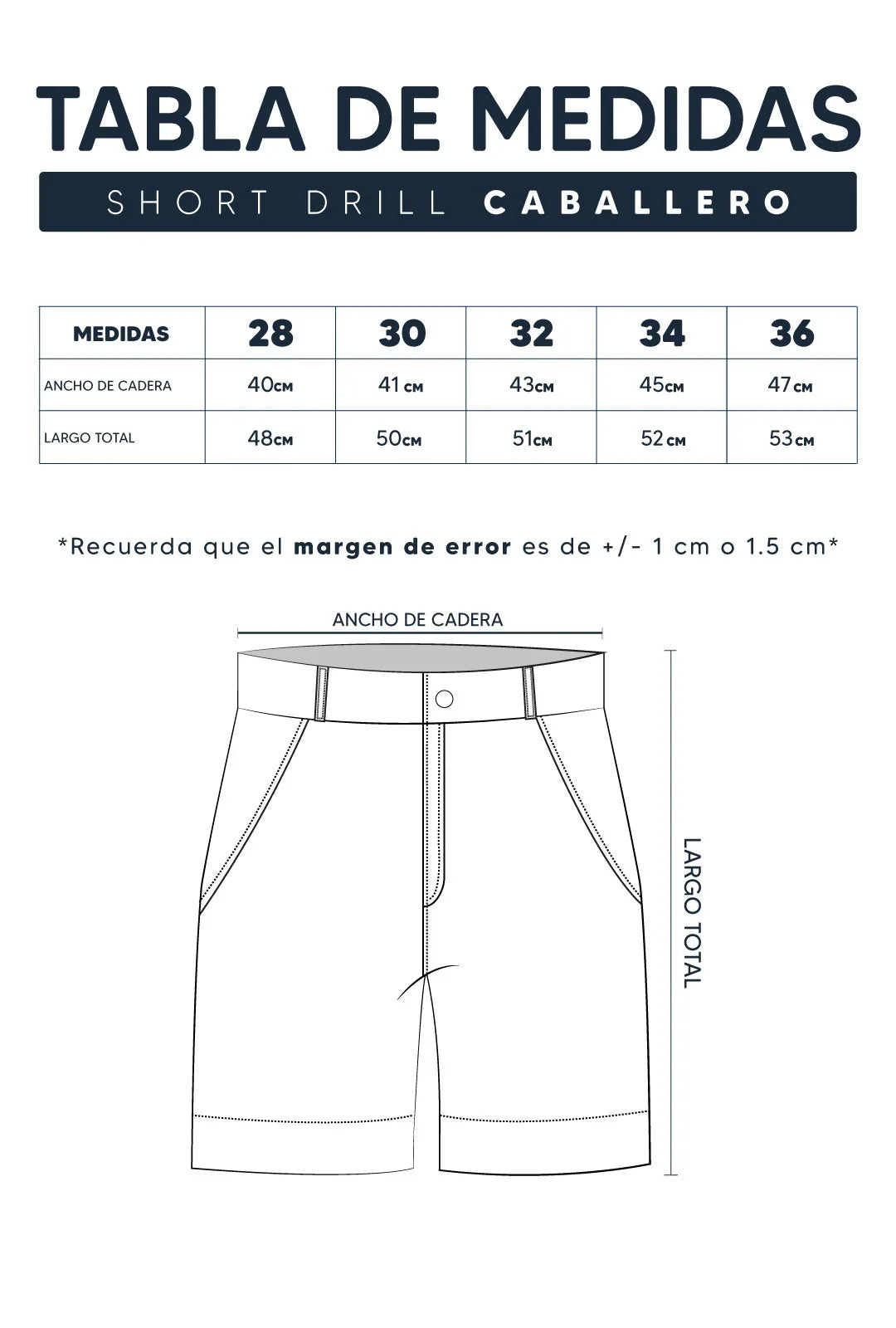 Guía de tallas